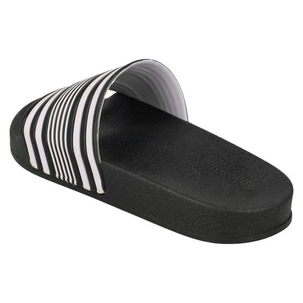 Spot On Boys Spot On Striped Slider Mules