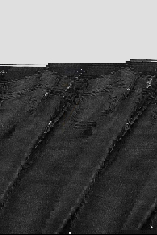 Enorsia Black Washed Skinny Fit Jeans