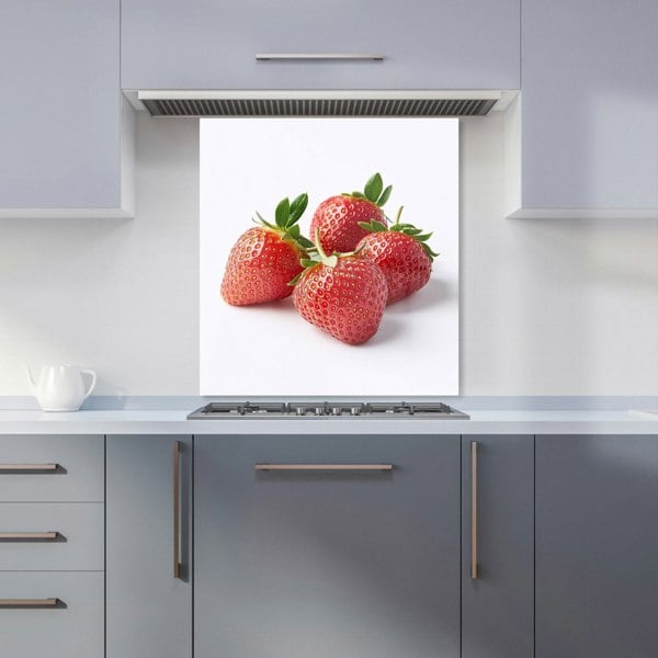 Warren Reed - Designer Cluster of Fresh Strawberries Kitchen Splashback