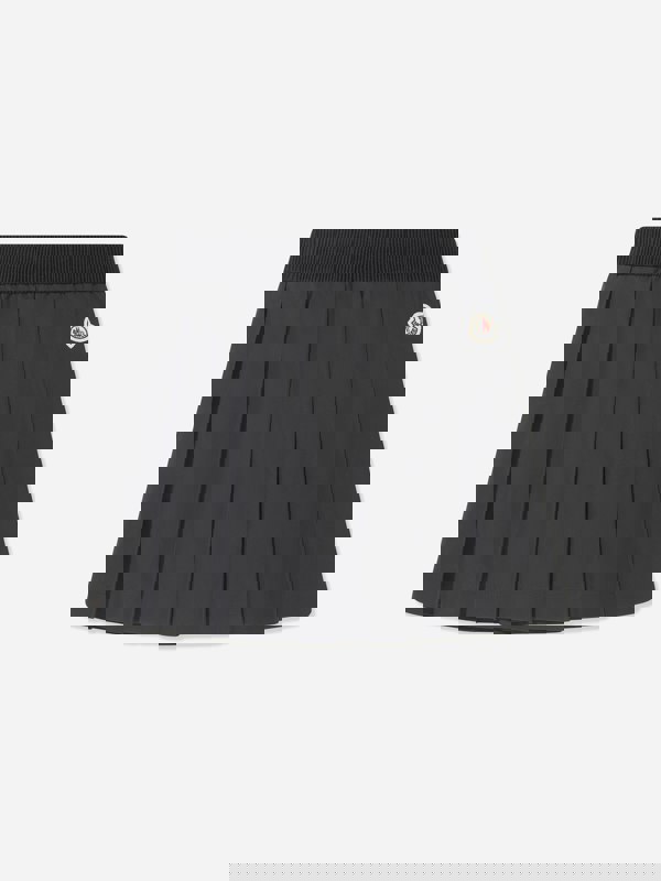 Moncler Enfant Girls Pleated Skirt in Black