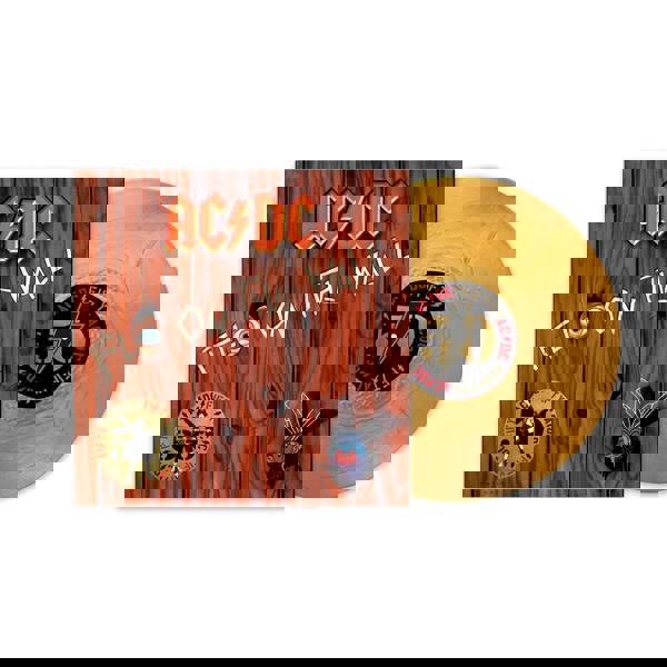 AC/DC 'Fly On The Wall' (50th Anniversary) LP Gold Vinyl