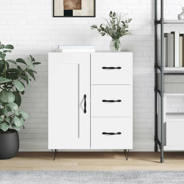 Berkfield Sideboard White 69.5x34x90 cm Engineered Wood