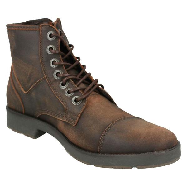 Harley Davidson Mens Harley Davidson Lace Up Ankle Boots Maine
