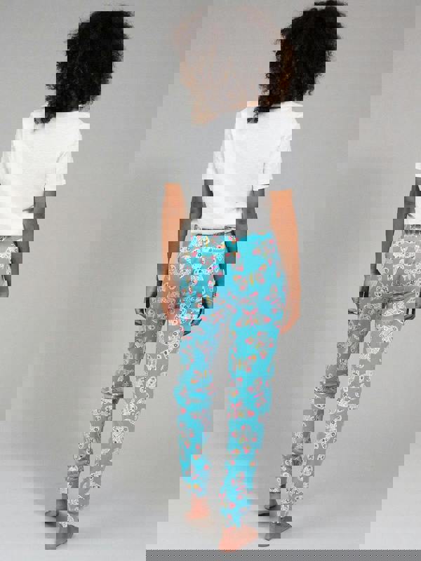 Kite Womens Organic Lyme Cuffed Loungers Flutterby