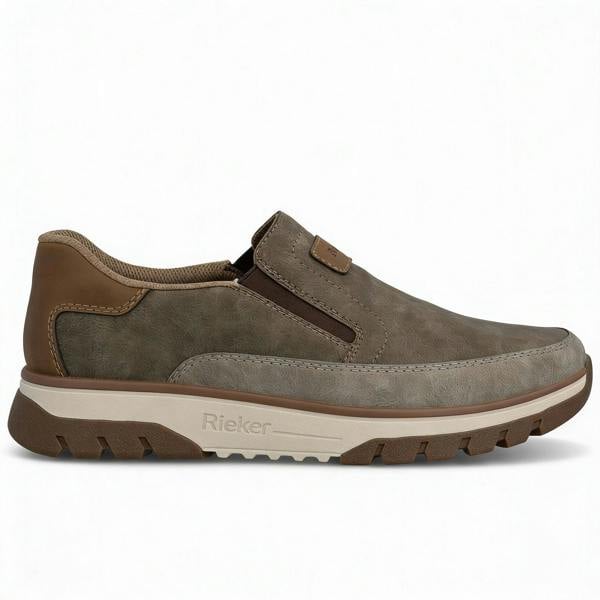 Rieker Rieker STAN Mens Comfort Trainers Brown