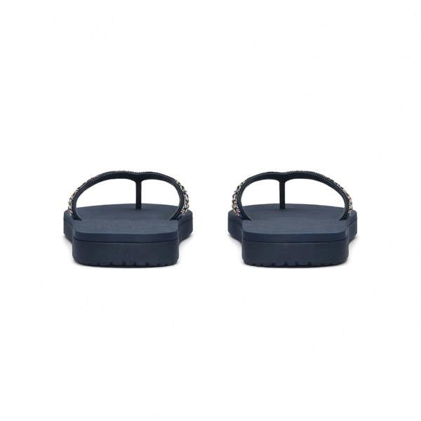 Skechers MEDITATION LUXE - CLASSIC ROM Toe-Post Sandals in Navy