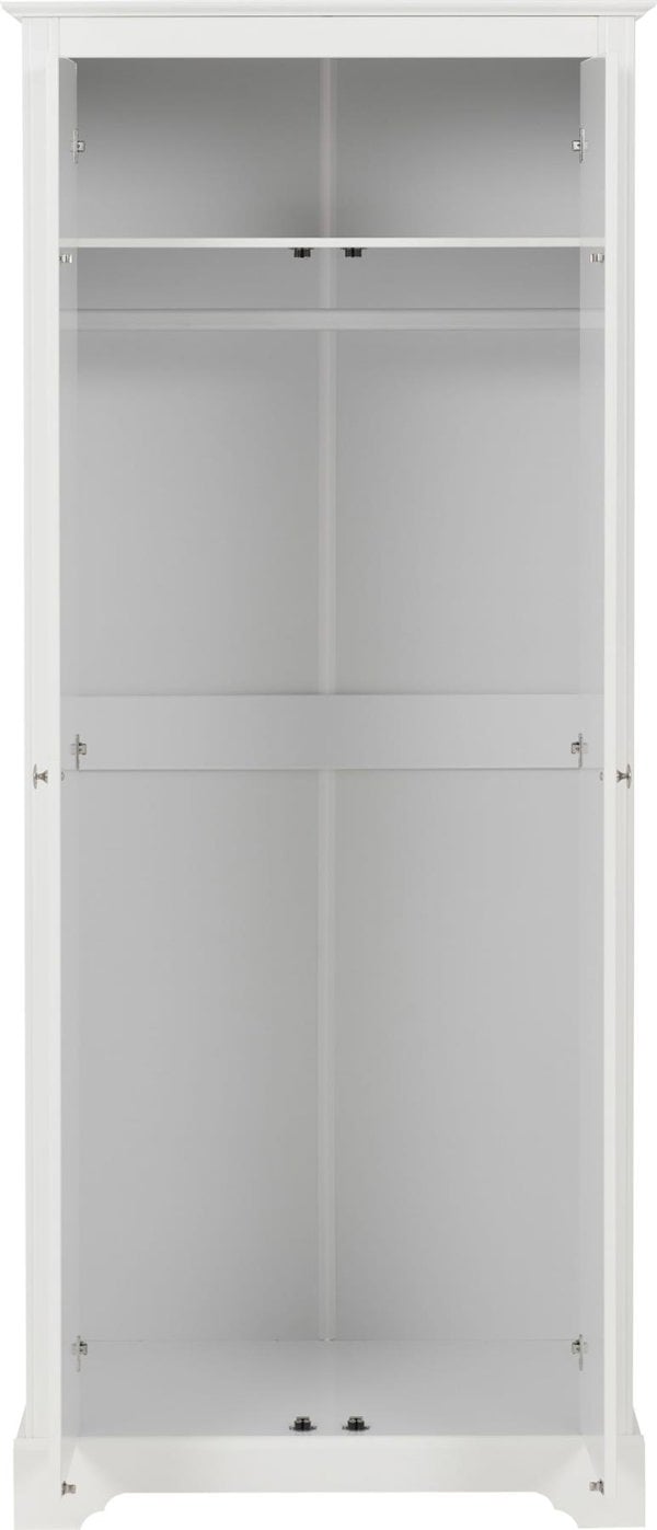 Seconique Stratford 2 Door Double Wardrobe