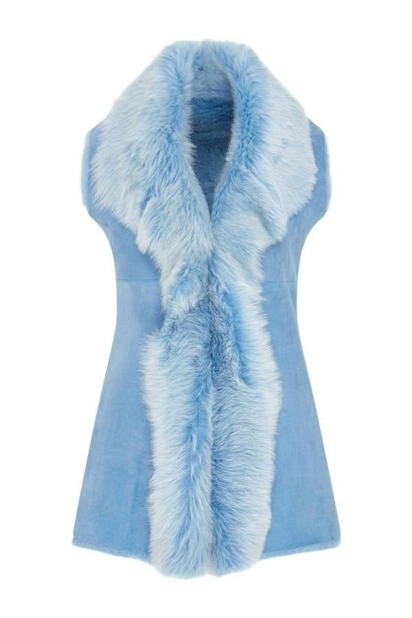 Infinity Leather Women's Toscana Sheepskin Long Gilet-Sorocaba