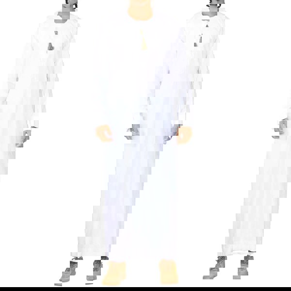 105_thobe_White-gold_L - 56, 105_thobe_White-gold_M - 54, 105_thobe_White-gold_S - 52, 105_thobe_White-gold_XL - 58, 105_thobe_White-gold_XXL - 60