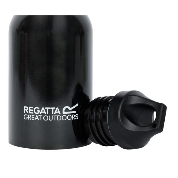 Regatta Stainless Steel 500ml Water Bottle - Black - 