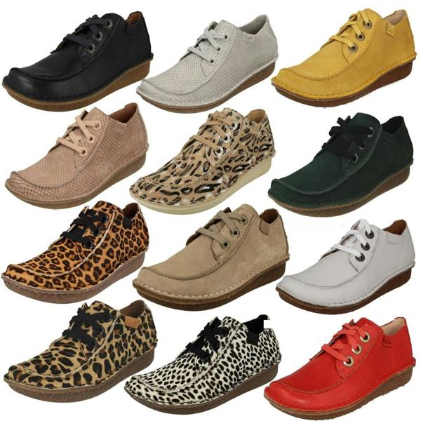 Clarks Ladies Clarks Comfortable Lace Up Shoes Funny Dream