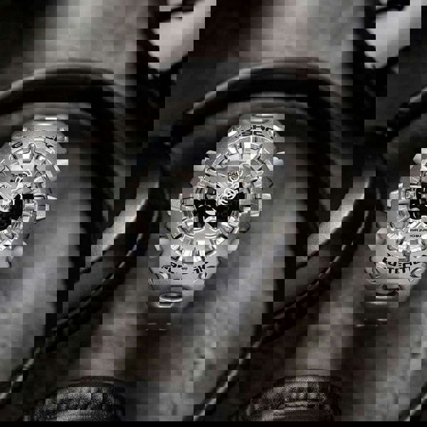 Casio Mens G-Shock Cool Eyes Silver Dual Display Watch GA-V01A-8AER