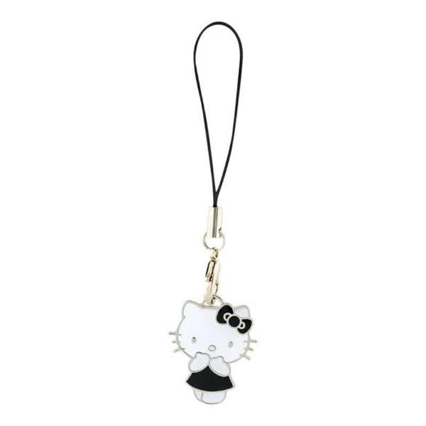 Hello Kitty Phone Strap Kitty Cute Charm Black - HKCPMKK