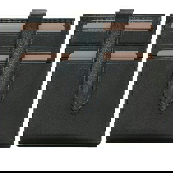 Mala Leather Origin Plain Leather Tabbed Card & Note Holder