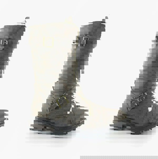 Rocket Dog LANCE Womens Biker Boots Brown