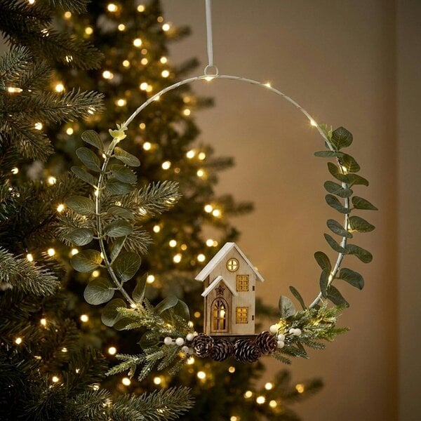 Garden Greatness Eucalyptus LED Hanging House Decor