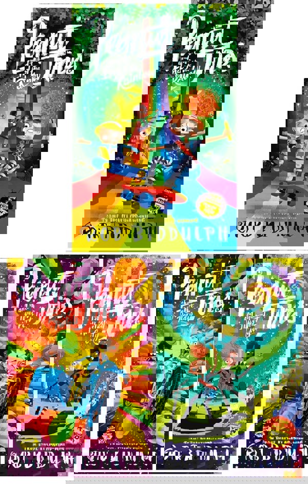 Peanut Jones Series 3 Books Collection Set by Rob Biddulph (The Illustrated City, The Twelve Portals, The End of the Rainbow)