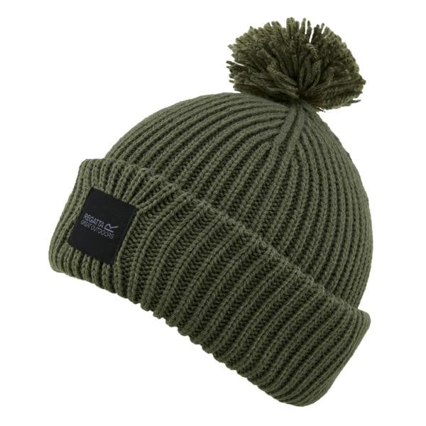 Regatta Unisex Adult Connora Pom Pom Beanie - Dark Khaki - 