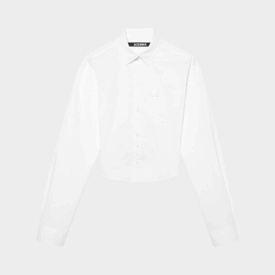 Jacquemus La Chemise Aqua White