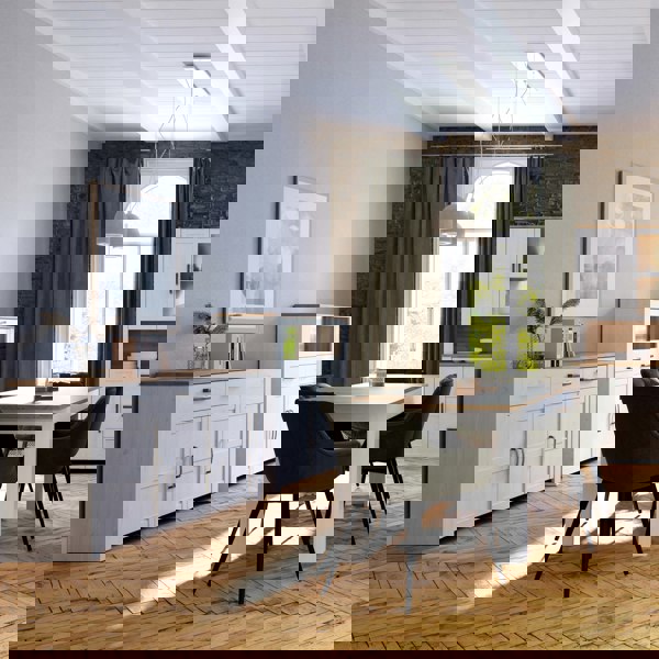 Furniture To Go Bohol Sideboard in Riviera Oak/White