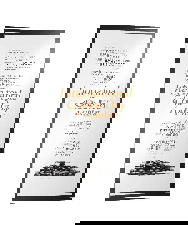 Durable DURAFRAME UV Poster Adhesive Magnetic Signage Frame | 50x70 cm | Black