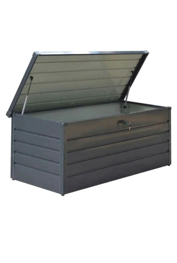 Groundlevel 350L Extra Strong Metal garden Storage Box