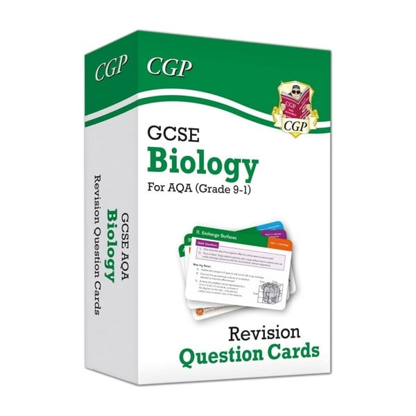 GCSE 9-1 AQA Revision Question Cards 3 Books Collection Set (Biology, Physics, Chemistry)