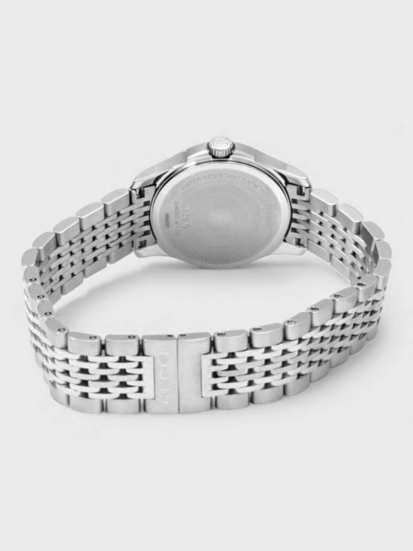 Gucci G-Timeless Men's Watch YA126406 with Brown Dial and Silver Bracelet