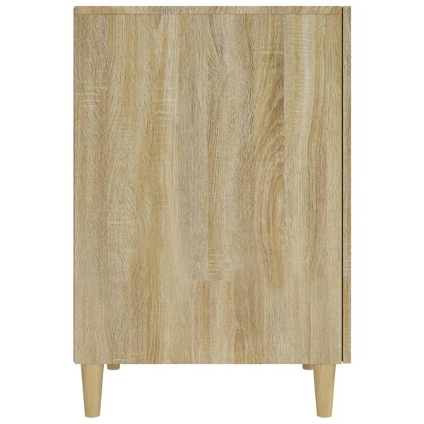 Berkfield Desk Sonoma Oak 140x50x75 cm Engineered Wood