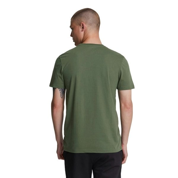 Lyle & Scott Mens Martin Short-Sleeved T-Shirt - Cactus Green