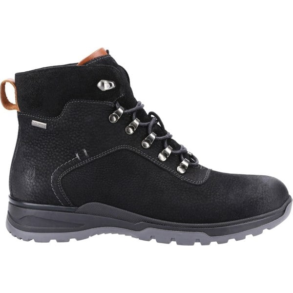 Hush Puppies Paul Men's Boots in Black Nubuck