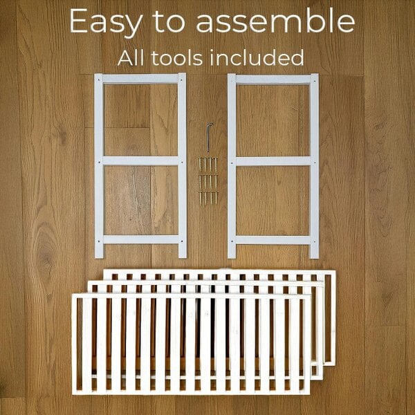 Neo White 3-Tier Bamboo Shoe Rack Stand Natural Wooden Shoe Storage Shelf for Hallway Bedroom Bathroom
