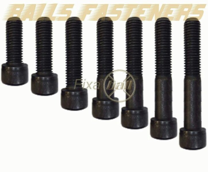 Fixaball M8x1.0 Fine Socket Cap Screw High Tensile 12.9