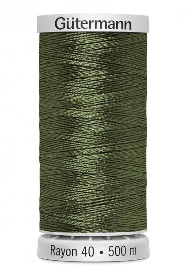 Gutermann No 40 Sulky Rayon Embroidery Thread 500m Rayon Thread Suitable For Embroidery