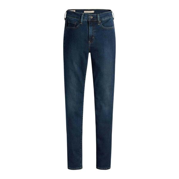 Levis Womens/Ladies High Rise Straight Jeans - Blue - 