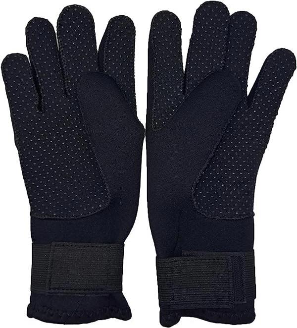 Wetsuit Neoprene Gloves – 3mm Anti-Slip, Sizes S-XL - Optimum