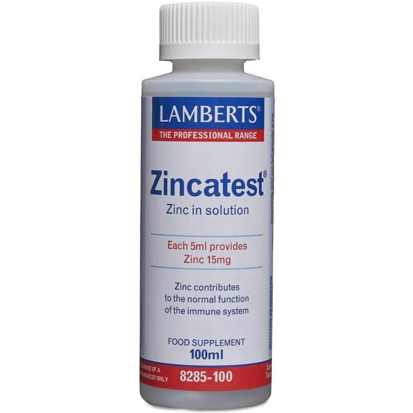 Lamberts Zincatest (Liquid zinc status test) 100ml