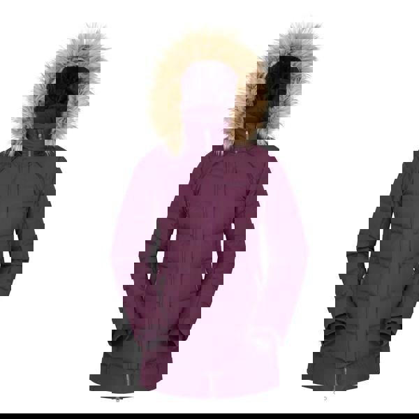 Mountain Warehouse Womens/Ladies Isla II Long Down Jacket - Purple - 