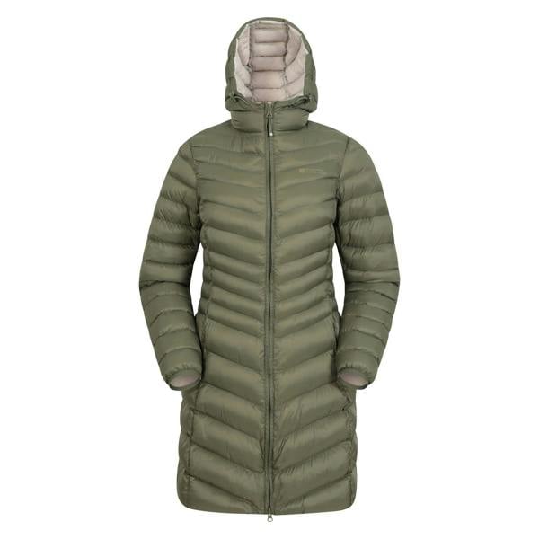 Mountain Warehouse Womens/Ladies Florence Long Padded Jacket - Khaki - 