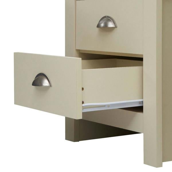 Timber Art Design Lisbon 2 Drawer Bedside Cabinet Bedroom Furniture Nightstand Table