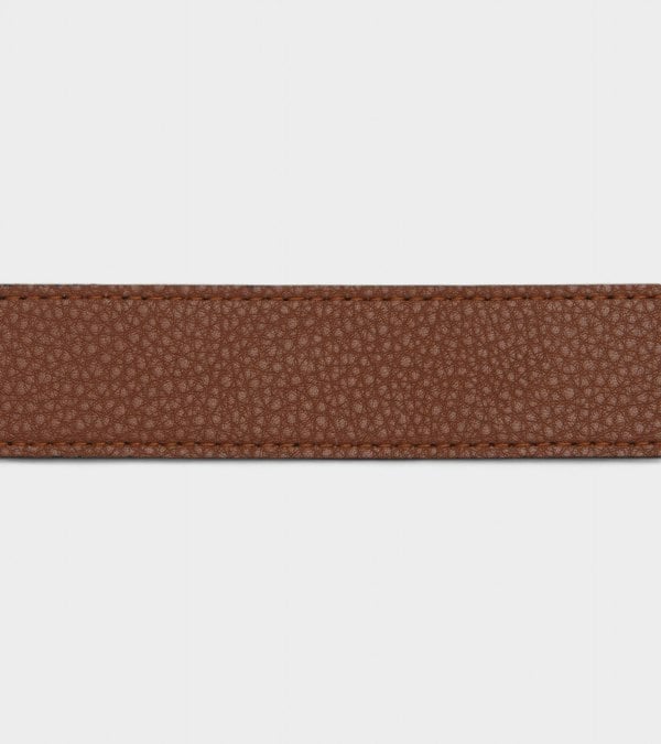 Votch Olive Vegan Bio-Based Bamboo Classic belt in brown