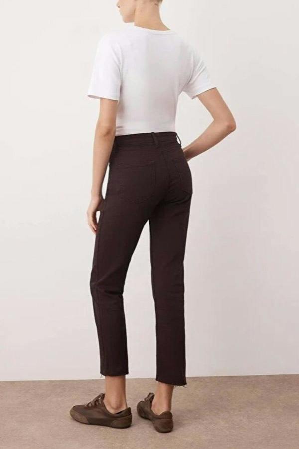 WOVCOR High Waist Comfort Stretch Mom Jeans