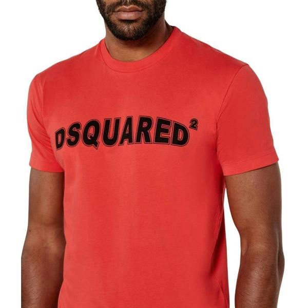 DSquared2 Mens Icon T-Shirt - Red - 
