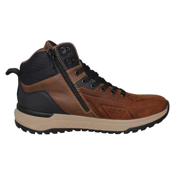 Rieker Mens Rieker Tex Revolution Soft Lace Up and Zip Casual Boots U0161