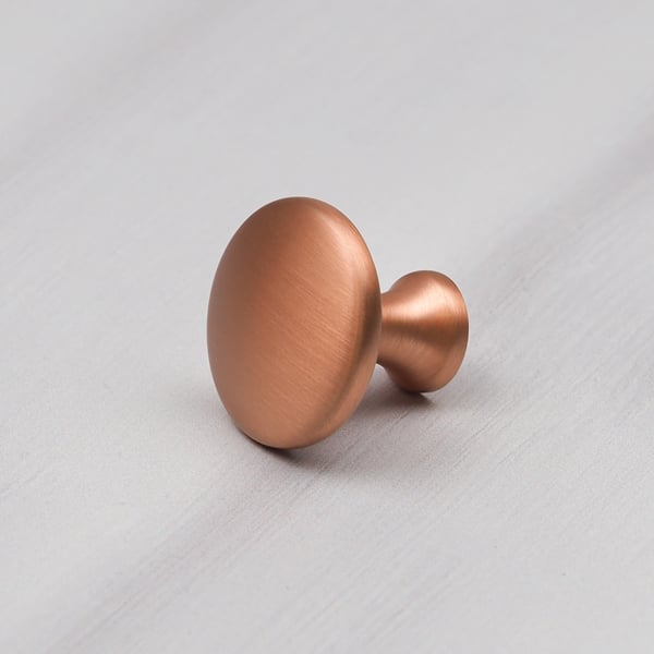 Handle & Home 30mm Satin Copper Knob