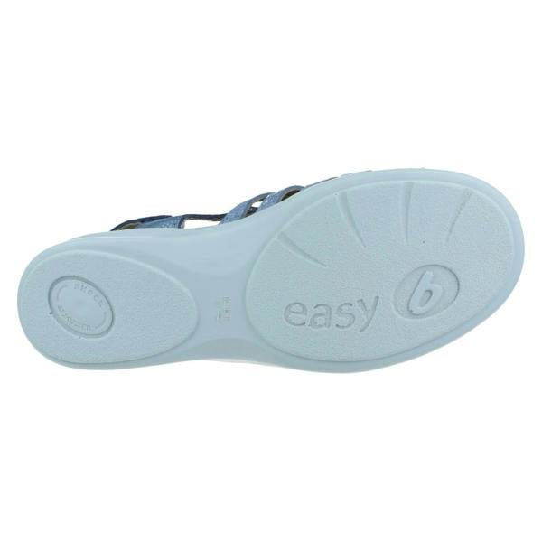 DB Shoes Ladies DB Wide Fit Stretch Sandal With A Removable Insole Treasure