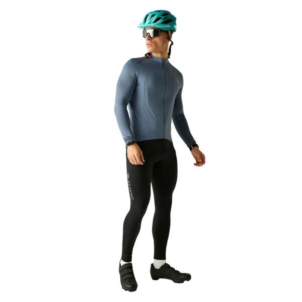 Dare 2B Mens Lightning Long-Sleeved Cycling Jersey - Mercury - 