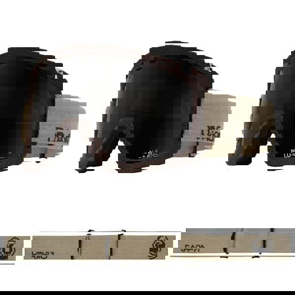 Dragon D1 OTG - Raw Light with Lumalens Midnight & Lumalens Amber Lens