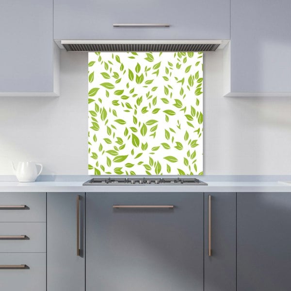 Warren Reed - Designer Green Leaves Kitchen Splashback