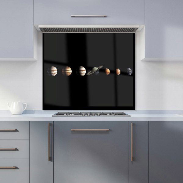 Warren Reed - Designer The Solar System in Order Kitchen Splashback